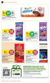 Tablette Angebote im Prospekt "-60% DE REMISE IMMÉDIATE SUR LE 2ÈME" von Intermarché Super auf Seite 30