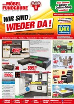 Die Möbelfundgrube Prospekt für Schwalbach mit 24 Seiten Die Möbelfundgrube Prospekt für Schwalbach: "Wir sind wieder da! ", 24 Seiten, 21.05.2020 - 01.06.2020