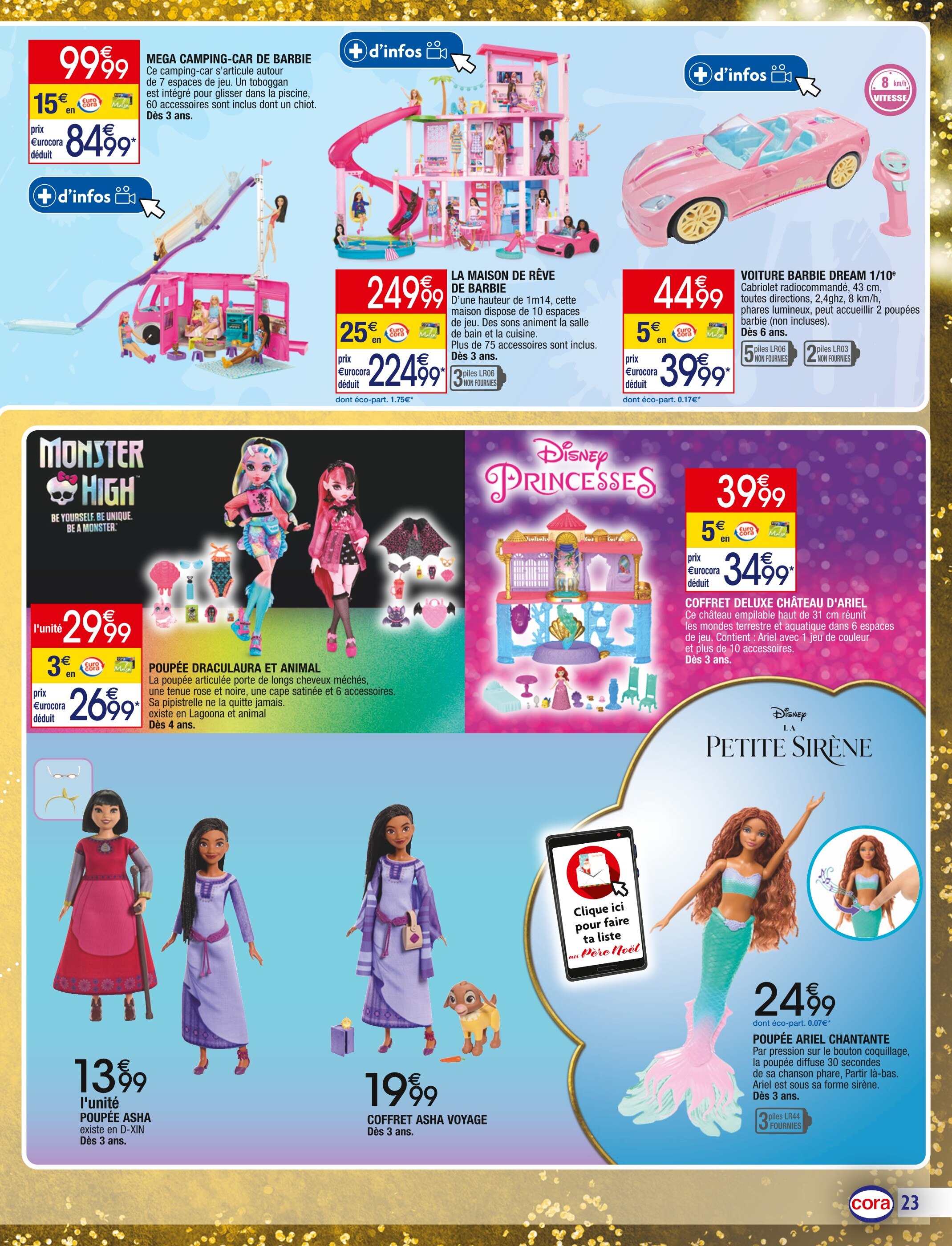 MATTEL Poupée Draculaura et Animal Monster High pas cher 