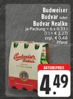 Budweiser Budvar Angebote von Budweiser Budvar bei E center Remscheid für 4,49 €