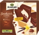 Sandwich Eis im tegut Prospekt Bio-Sandwich Eis classic von Alnatura im aktuellen tegut Prospekt für 4,99 €