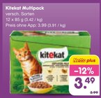 Multipack Katzenfutter im Angebot bei Netto Marken-Discount in Amberg Multipack Katzenfutter Angebote von Kitekat bei Netto Marken-Discount Amberg für 3,49 €