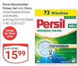 Waschmittel Pulver Angebote von Persil bei GLOBUS Halle für 15,99 €