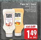 Knoblauch Sauce Angebote von Papa Joe's bei EDEKA Düsseldorf für 1,49 €