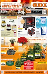 OBI Prospekt für Arnstadt mit 4 Seiten OBI Prospekt für Arnstadt: "FREU DICH AUF DIE ADVENTSZEIT", 4 Seiten, 06.12.2025 - 13.12.2025