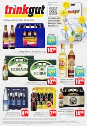 Trinkgut Supermarkt Prospekt der aktuellen Woche mit 8 Seiten, gültig von 01.06.2026 bis 06.06.2026, in Leimen und Umgebung Aktueller Trinkgut Supermarkt Prospekt in Leimen und Umgebung, "Aktuelle Angebote" mit 8 Seiten, 01.06.2026 - 06.06.2026