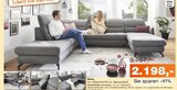 Aktuelles Sofa Angebot bei Möbel Inhofer in Reutlingen ab 2.198,00 €