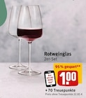 Aktuelles Rotweinglas Angebot bei REWE in Lübeck ab 1,00 €