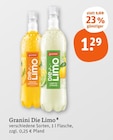 Die Limo Orange-Lemongrass von Granini im aktuellen tegut Prospekt