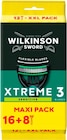 Rasoirs non rechargeables "Maxi Pack" - WILKINSON - Carrefour Rasoirs non rechargeables "Maxi Pack" - WILKINSON à 16,90 € dans le catalogue Carrefour