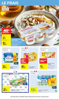 Promotion Lait Bio dans le prospectus Carrefour, valable du 20/10/2026 au 02/11/2026 Promo Lait Bio dans le catalogue Carrefour du moment à la page 37
