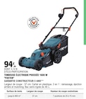 E.Leclerc Manosque - Promo Tondeuse électrique poussée 1600 w Promo Tondeuse électrique poussée 1600 w à 94,90 € dans le catalogue E.Leclerc à Manosque