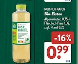 Bio-Eistee von NUR NUR NATUR im aktuellen ALDI SÜD Prospekt für 0,99 €