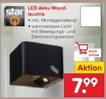 LED Akku Wandleuchte Angebote von star bei Netto Marken-Discount Gotha für 7,99 €