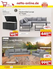 Aktueller Netto Marken-Discount Prospekt mit Gartenmöbel, "Aktuelle Angebote", Seite 44