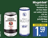 Mixgetränk von George Washington, Fürst Uranov im aktuellen EDEKA Prospekt für 1,59 €