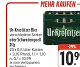 Ur-Krostitzer Bier bei nah und gut im Laußig Prospekt für 10,99 €