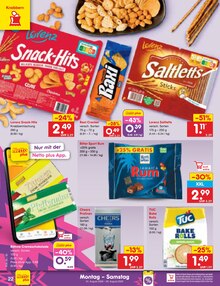Ritter Sport im aktuellen Netto Marken-Discount Prospekt (Erfurt) Ritter Sport im Netto Marken-Discount Prospekt "Aktuelle Angebote" mit 68 Seiten (Erfurt)
