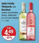 Aktuelles Vineyards oder Barefoot Angebot bei V-Markt in Regensburg ab 4,49 €