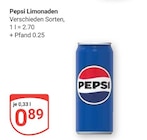 Pepsi Angebote bei GLOBUS Hanau für 0,89 €