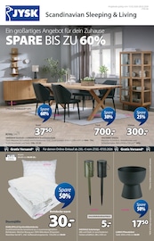 Aktueller JYSK Prospekt mit Möbel, "SPARE BIS ZU 60%", Seite 1