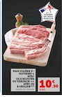 Veau : poitrine avec os à mijoter ou tendron avec os à griller - FIlière U - U Express à Bastia Veau : poitrine avec os à mijoter ou tendron avec os à griller - FIlière U en promo chez U Express Bastia à 10,90 €