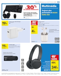 Offre Casque Audio Bluetooth dans le catalogue Carrefour du moment à la page 71