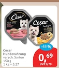 Hundenahrung im Angebot bei budni in Buxtehude Hundenahrung Angebote von Cesar bei budni Buxtehude für 0,69 €