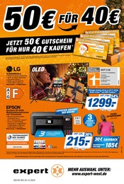 Aktueller expert Elektromarkt Prospekt in Ennigerloh und Umgebung, "Top Angebote" mit 16 Seiten, 13.12.2024 - 20.12.2024