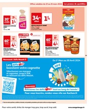 Promos Miel dans le catalogue "Auchan" de Auchan Hypermarché à la page 60
