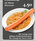 Aktuelle Wiener Würstchen Angebote bei EDEKA in Köln Aktuelles Erbseneintopf Angebot bei EDEKA in Köln ab 4,50 €