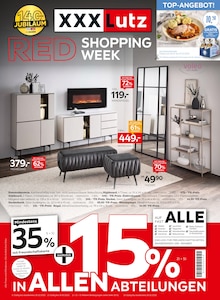 Aktueller XXXLutz Möbelhäuser Prospekt (Essen) XXXLutz Möbelhäuser Prospekt "RED SHOPPING WEEK" mit Seiten (Essen)