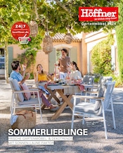 Aktueller Höffner Möbel & Einrichtung Prospekt in Leißling und Umgebung, "Gartenmöbel 2024" mit 100 Seiten, 28.02.2024 - 31.07.2024
