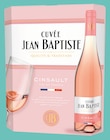 Vin de france cinsault rosé - Cuvée Jean Baptiste en promo chez Intermarché Vin de france cinsault rosé - Cuvée Jean Baptiste dans le catalogue Intermarché