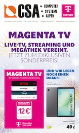 CSA Computer Prospekt für Xanten: "MAGENTA TV", 8 Seiten, 13.01.2026 - 31.01.2026