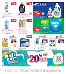 Prix et réduction Lessive Liquide dans le prospectus Supermarchés Match en cours Offre Lessive Liquide dans le catalogue Supermarchés Match du moment à la page 21