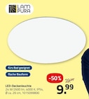LED-Deckenleuchte von Lampura im aktuellen ROLLER Prospekt