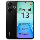 Smartphone Xiaomi Redmi 13 679" Double SIM 256 Go Noir - XIAOMI en promo chez Fnac Illkirch-Graffenstaden à 128,99 €