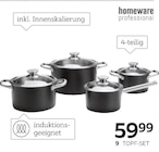 Topf-Set „David“ Angebote von Homeware Professional bei XXXLutz Möbelhäuser Aschaffenburg für 59,99 €