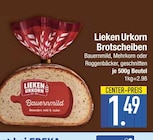 Brotscheiben von Lieken Urkorn im aktuellen EDEKA Prospekt für 1,49 €