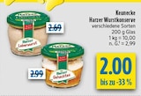 Harzer Leberwurst Angebote von Keunecke bei diska Freiberg für 2,00 €