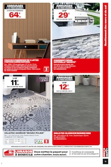Promotion Dalle PVC dans le prospectus Brico Dépôt, valable du 06/06/2025 au 19/06/2025 Promo Dalle PVC dans le catalogue Brico Dépôt du moment à la page 19