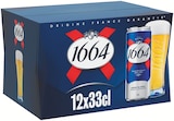 Bière blonde - 1664 en promo chez Colruyt Vaulx-en-Velin à 7,49 €