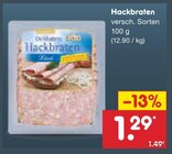 Hackbraten im Angebot bei Netto Marken-Discount in Altenburg Hackbraten Angebote bei Netto Marken-Discount Altenburg für 1,29 €