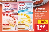 Tortencreme im Angebot bei Netto Marken-Discount in Kirchheim Tortencreme Angebote von Dr. Oetker bei Netto Marken-Discount Kirchheim für 1,49 €