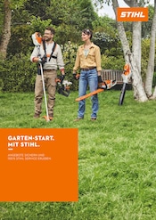 Aktueller STIHL Baumarkt Prospekt in Ellrich und Umgebung, "GARTEN-START. MIT STIHL." mit 16 Seiten, 21.04.2025 - 31.05.2025