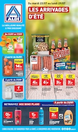 Prospectus Aldi à Draguignan, "LES ARRIVAGES D'ÉTÉ", 31 pages, 23/07/2024 - 29/07/2024