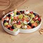 Plat de présentation céramique à 9,99 € dans le catalogue Maxi Bazar