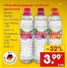 Aktuelle Wasser Angebote bei Netto Marken-Discount in Stuttgart Aktuelles Mineralwasser mit Fruchtgeschmack Angebot bei Netto Marken-Discount in Stuttgart ab 0,99 €