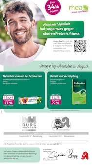 Aktueller mea - meine apotheke Prospekt (Lauterbach, 4 Seiten zum blättern mea - meine apotheke Prospekt Unsere August-Angebote mit 4 Seiten